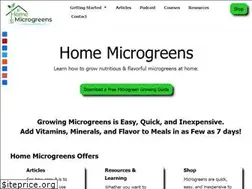 Sites similar to homemicrogreens.com