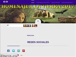 Sites similar to homenajealatierra.org