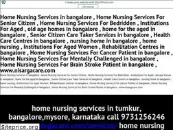 Sites similar to homenursinginbsngalore.wordpress.com