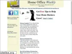 Sites similar to homeofficeweekly.com