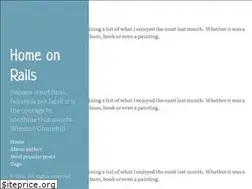 Sites similar to homeonrails.com