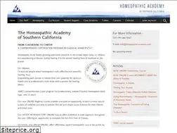 Sites similar to homeopathic-academy.net