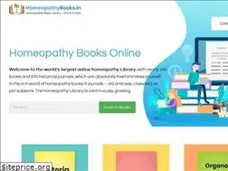 Sites similar to homeopathybooks.in