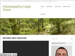 Sites similar to homeopathycapetown.co.za