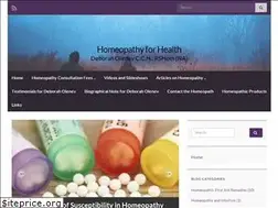 Sites similar to homeopathyforhealth.net