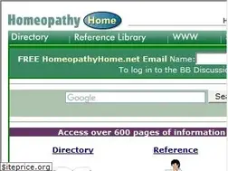 Sites similar to homeopathyhome.com