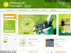 Sites similar to homeopathyovernight.net