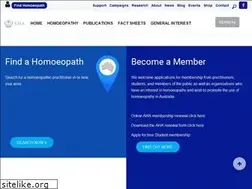 Sites similar to homeopathyoz.org