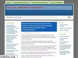 Sites similar to homeopathyresource.wordpress.com