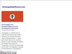 Sites similar to homeopathysoftwares.com