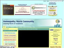 Sites similar to homeopathyworldcommunity.com