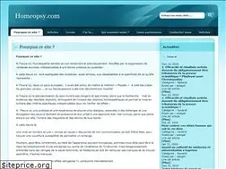 Sites similar to homeopsy.com