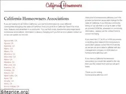 Sites similar to homeownerscalifornia.com