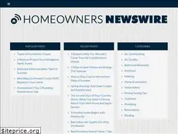Sites similar to homeownersnewswire.com