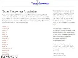 Sites similar to homeownerstexas.com