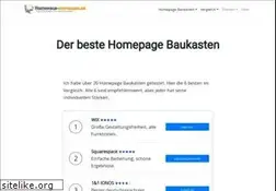 Sites similar to homepage-erstellen.de