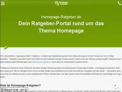 Sites similar to homepage-ratgeber.de