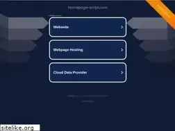 Sites similar to homepage-script.com