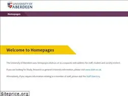 Sites similar to homepages.abdn.ac.uk