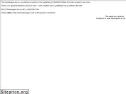 Sites similar to homepages.shu.ac.uk