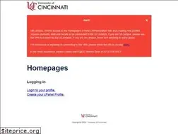 Sites similar to homepages.uc.edu