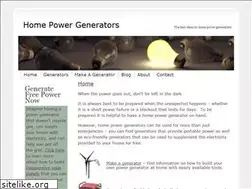 Sites similar to homepowergenerators.info