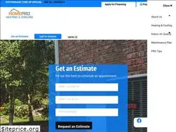 Sites similar to homeprocomfort.com
