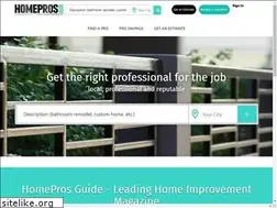 Sites similar to homeprosguide.com