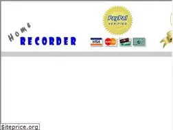 Sites similar to homerecorder.com