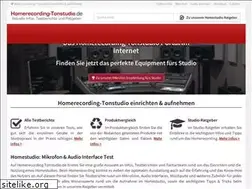 Sites similar to homerecording-tonstudio.de