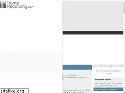 Sites similar to homerecording.org