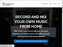 Sites similar to homerecordingnetwork.com