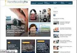 Sites similar to homerecordingpro.com