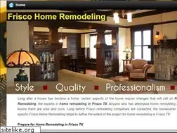 Sites similar to homeremodelingfrisco.com