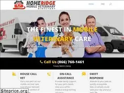 Sites similar to homeridgemobilevet.com