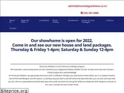 Sites similar to homesbyparklane.co.nz