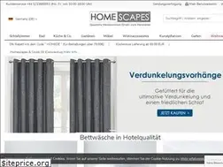 Sites similar to homescapesonline.de