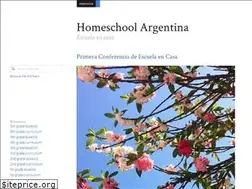 Sites similar to homeschoolargentina.com