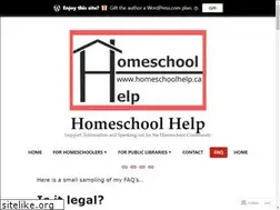 Sites similar to homeschoolhelp.ca