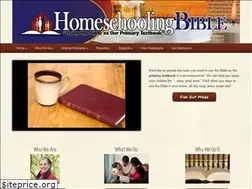 Sites similar to homeschoolingbible.com