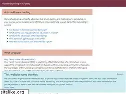 Sites similar to homeschoolinginarizona.com