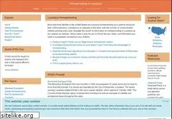 Sites similar to homeschoolinginlouisiana.com