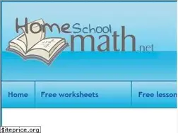 Sites similar to homeschoolmath.net