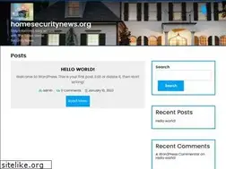 Sites similar to homesecuritynews.org