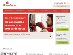 Sites similar to homeserveheating.co.uk