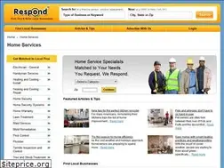 Sites similar to homeservices.respond.com