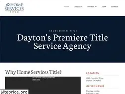 Sites similar to homeservicestitle.com