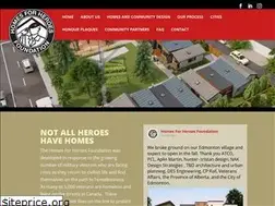 Sites similar to homesforheroesfoundation.ca