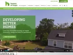 Sites similar to homesofhope.org