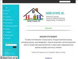 Sites similar to homesofhopestanly.org